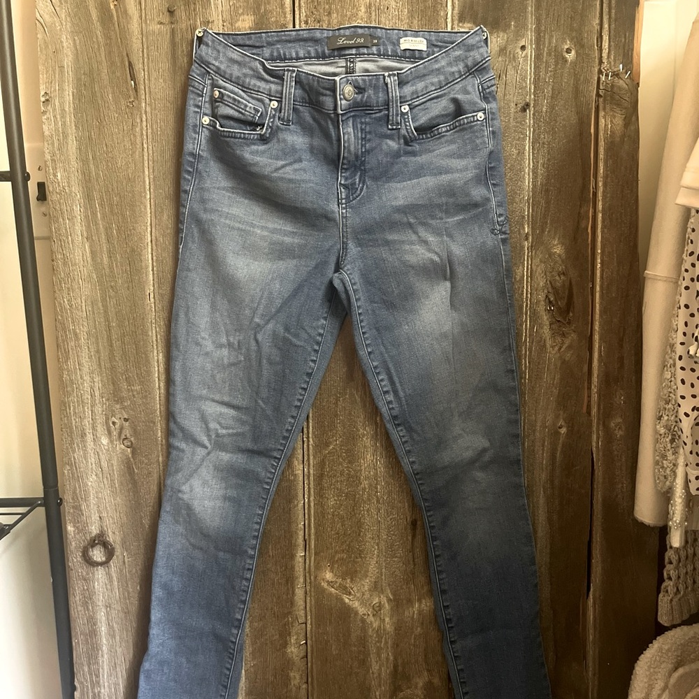 [2] LEVEL 99 | Mid Rise Liza Skinny Jeans | 28